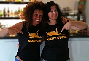 Specialità notturna, Night Diver, Immersione