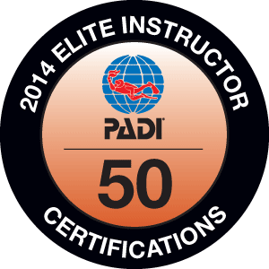 Instructor PADI Elite
