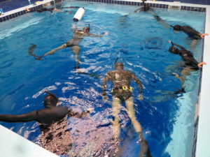 Briefing Nicola Florio PADI Freediver Instructor Apnea