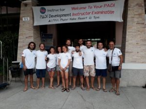 esame Istruttore PADI in Thailandia
