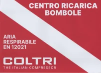 Centro ricarica bombole aria respirabile a norma EN 12021