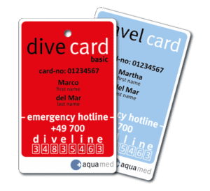 dive card aquamed