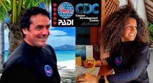 Enzo Volpicelli e Grazia Palmisano PADI Course Director